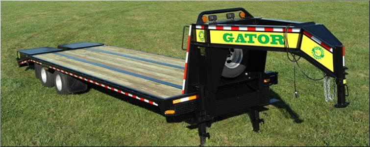 GOOSENECK TRAILER 30ft tandem dual - all heavy-duty equipment trailers special priced  Hancock County, Kentucky